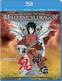 Legend of the Millennium Dragon Blu-ray/DVD Combo Blu-Ray