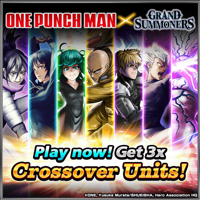One-Punch Man Returns to Grand Summoners in a Powered-up Collaboration 