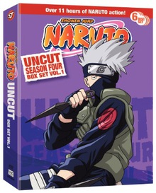 Naruto DVD Season 4 Box Set 1