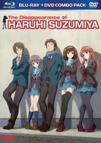 The Disappearance of Haruhi Suzumiya Blu-Ray + DVD