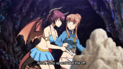 Anime Lesbian Scene