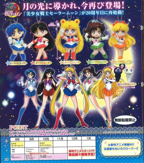 Sailor Moon Sheet Lists Eyeliner, Apparel Before New Anime Launch Date -  Interest - Anime News Network