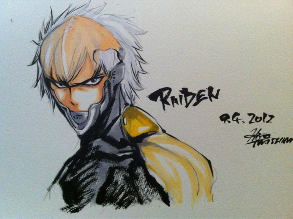 Metal Gear Rising Revengeance Raiden Fan art japanese samurai fictional  Character jetstream Sam mangaka png  PNGWing