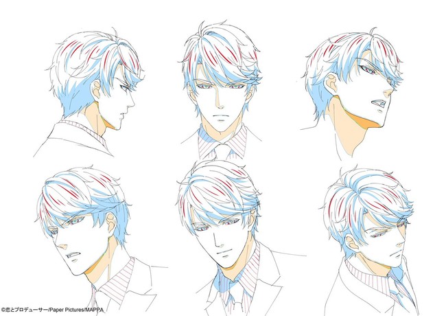 Handsome Psychic Men Seek Romance In Koi to Producer ~EVOLxLOVE~TV Anime  (animation Studio MAPPA)