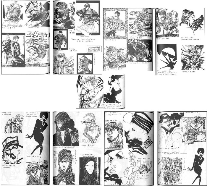 The artistic evolution of JoJo's author Hirohiko Araki » Book Nerdection