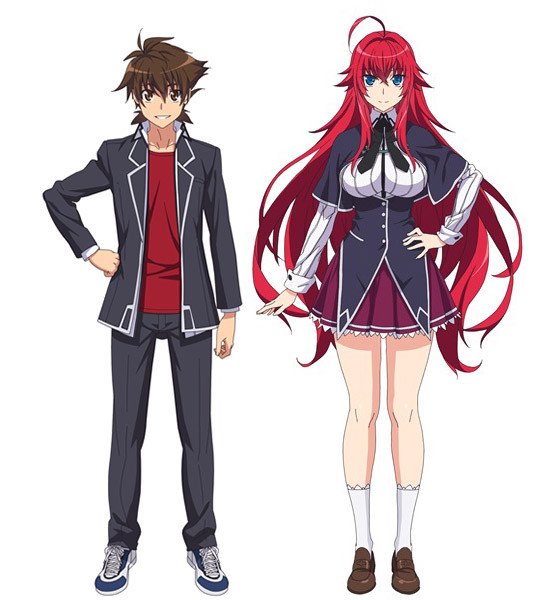 High School DxD Hero Anime Premieres in April - News - Anime News Network