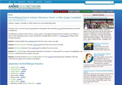 Top 10 Anime News Network News Articles of 2011 - Anime News Network