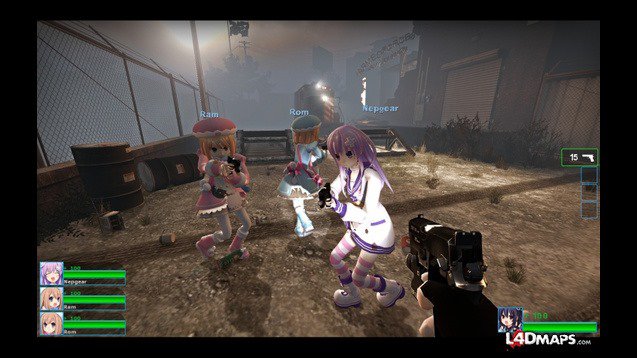 Gun Down Zombies with Hyperdimension Neptunia Girls - Interest - Anime News  Network
