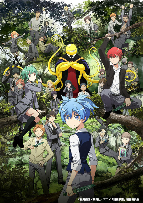 2nd Assassination Classroom Season's New Visual Revealed, 25-Episode Count  Listed - News - Anime News Network