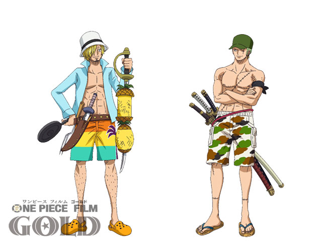 One Piece Film Gold Anime S Character Costumes By Original Creator Unveiled News Anime News Network