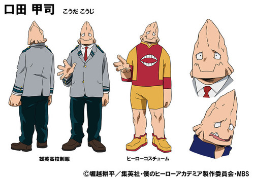 Design dos personagens de Boku no Hero Academia - Anime United