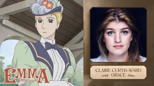 Emma A Victorian Romance Anime S English Dub Casts Claire Curtis Ward As Grace News Anime News Network