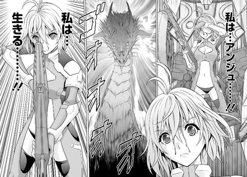 Cross Ange Manga Adaptation Starts on Japanese ComicWalker Website
