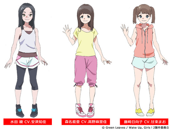 Wake Up Girls Anime S 2nd Sequel Film Adds 4 New Cast Members News Anime News Network