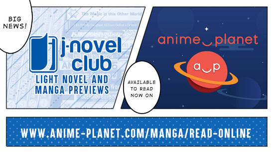 Anime-Planet Partners With J-Novel Club to Kick Off Their Online