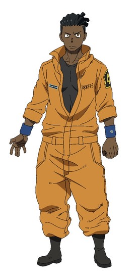 Fire Force Season 2 Character Ogun Montgomery | JCR Comic Arts