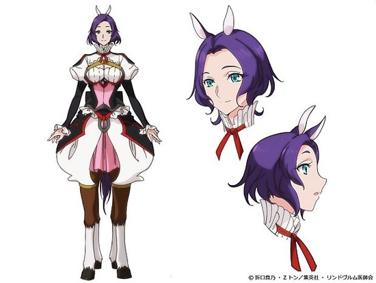 Anime Stand Monster Musume No Oishasan Illy Scythia Tisalia Figure