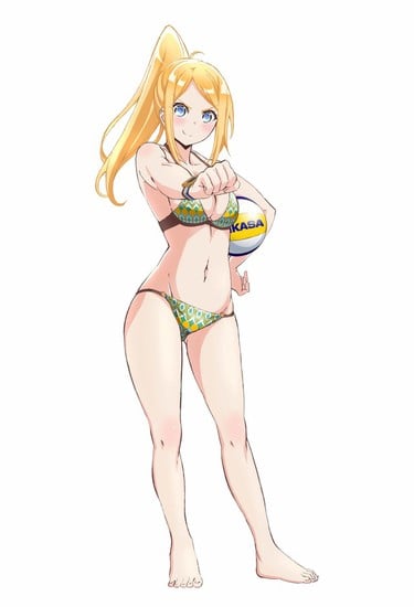 Harukana Receive Beach Volleyball Anime 1º Promo Video Lista Staff