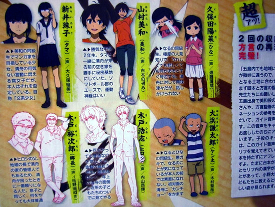Barakamon (Franchise) - Characters - Behind The Voice Actors