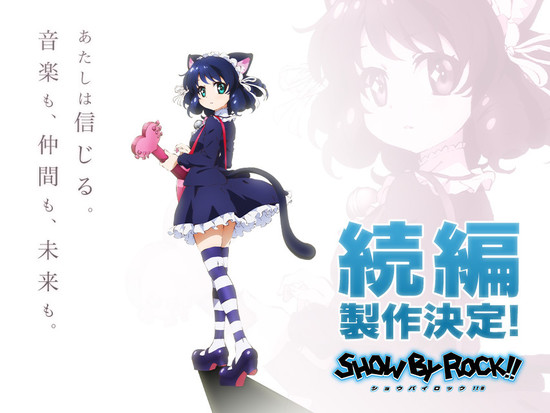 New 'Show By Rock!!' TV Anime Announced 