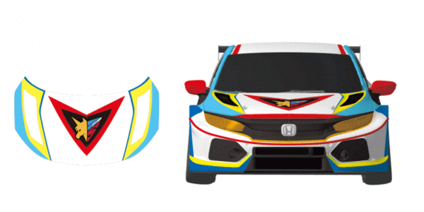 Cyber Formula Pegasus Glory Racer Car Korean Toy Kids Kit Model Hobby Anime 