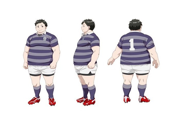 Original Rugby Anime 'number24' Announced 
