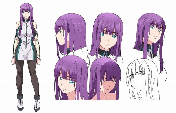 Siêu bom Ecchi - anime World's End Harem tiết lộ thiết kế nhân vật