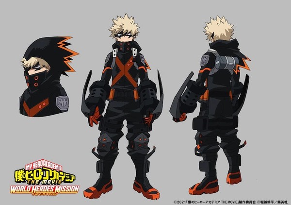 My Hero Academia The Movie World Heroes Mission Anime Reveals Stealth Suit Designs News Anime News Network
