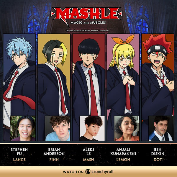 Crunchyroll Debuts English Dub of Mashle: Magic and Muscles Anime on May  26, Adds Orguss Anime to Catalog - News - Anime News Network