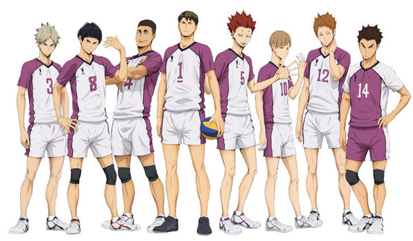 Characters appearing in Haikyuu!! Second Season Anime