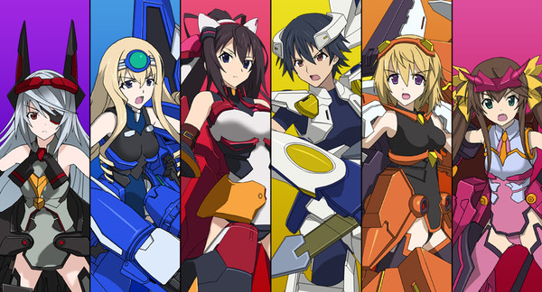 Review Infinite Stratos インフィニットストラトス  My collection of short anime  reviews