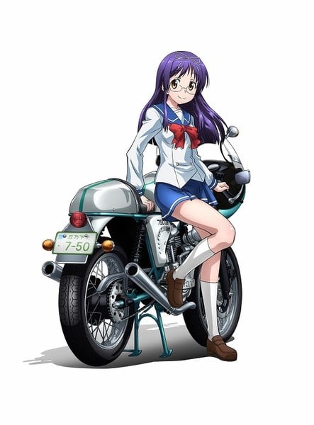  ¡¡Bakuón!!  El anime sobre High School Girls on Motorcycles revela más personajes y temas musicales