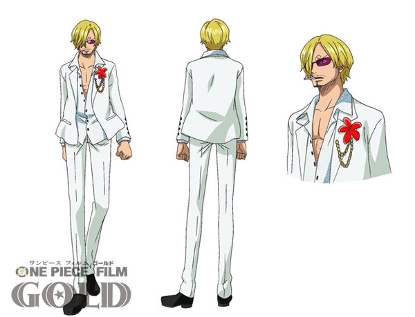Lucci [One Piece Film Gold] Character Design, One Piece Film