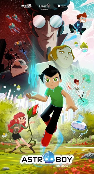 Astro Boy Reboot Project's Poster Unveils More Characters - News - Anime  News Network