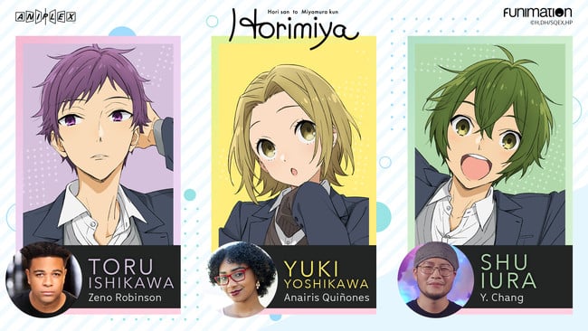 Funimation Announces Horimiya TV Anime's English Dub - News - Anime News  Network