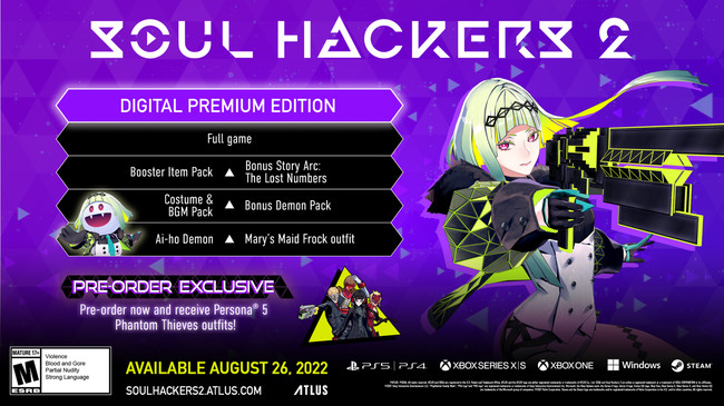 Soul Hackers 2 Game's Trailer Reveals English Dub Cast - News - Anime News  Network