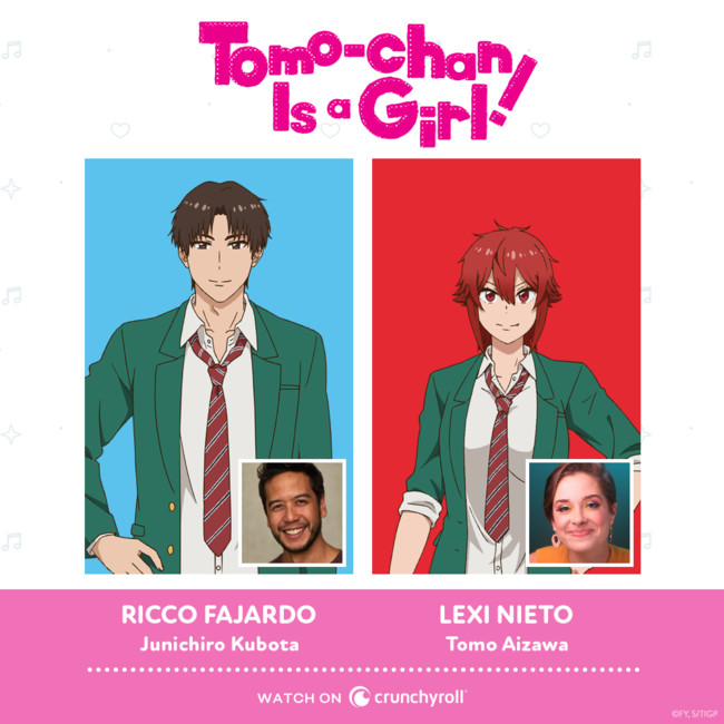 Tomo-chan is a Girl Anime Gets Same-Day English Dub on January 4
