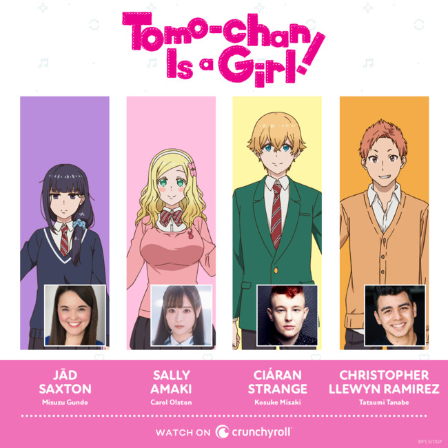 tomo chan is a girl anime key visual - Anime Trending