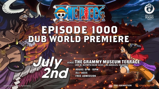 Great news for One Piece fans as Crunchyroll's official website declared on  Sunday that it has made its s…