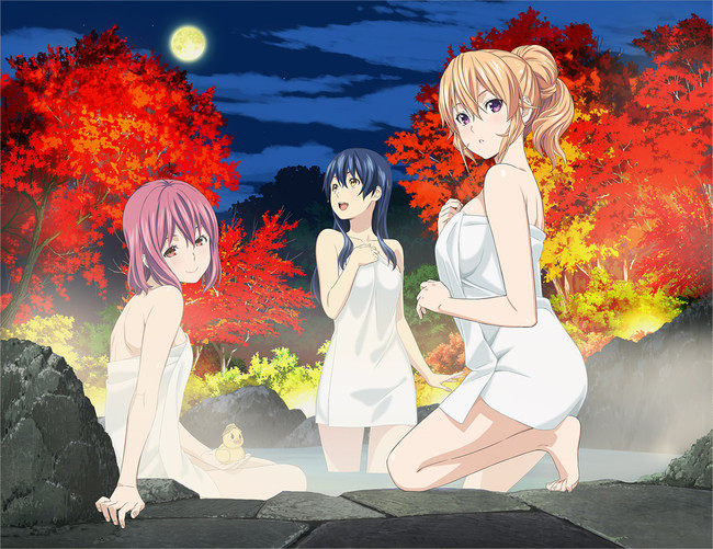 Food Wars! Event Anime's Promo Video Previews Hot Springs Trip - News -  Anime News Network