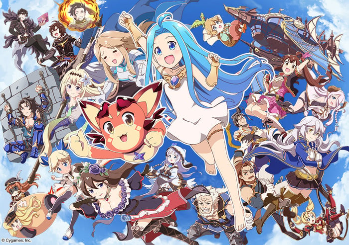Granblue Fantasy Game's Grand Blues! Comedy Anime Spinoff Reveals More  Staff, October 8 Debut - News - Anime News Network