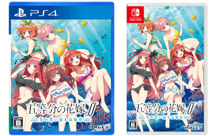 The Quintessential Quintuplets Gets PS4/Switch Game in March - News - Anime  News Network